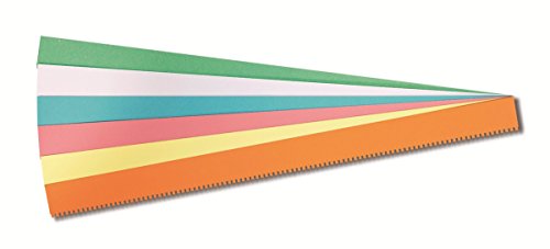 50 Bezeichnungsstreifen zur individuellen Beschriftung der Einstecktafel, diverse Farben