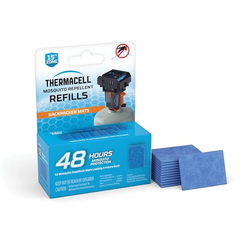 Thermacell Unisex – Erwachsene M-48 Nachfüllpack 48er, Blau, 48