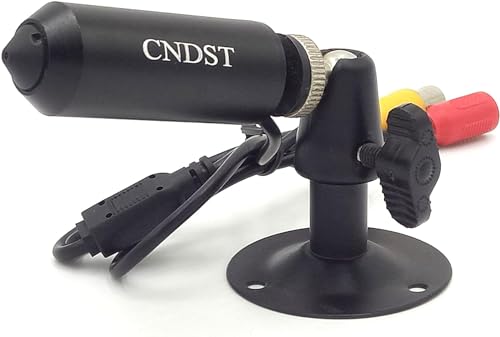 CNDST Mini Bullet Kamera 2000TVL Sony 1080P HD AHD Indoor Mini Pinhole Überwachungskamera 2MP 3,6mm 90 Grad DC 12V PAL