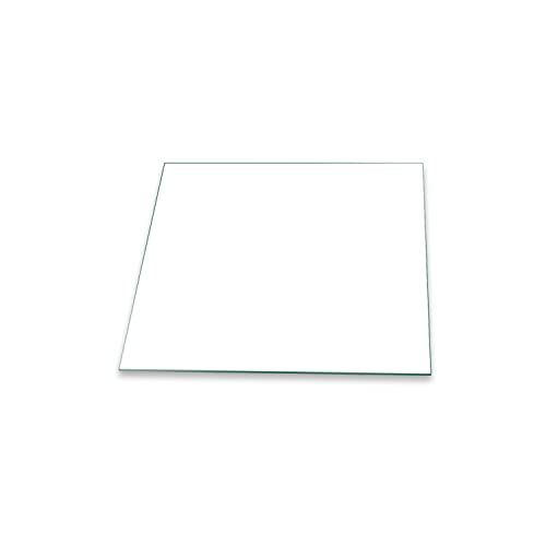 Funkenschutzplatte Glas Kaminofen Weiß 60 cm Kamin Platte Bodenplatte