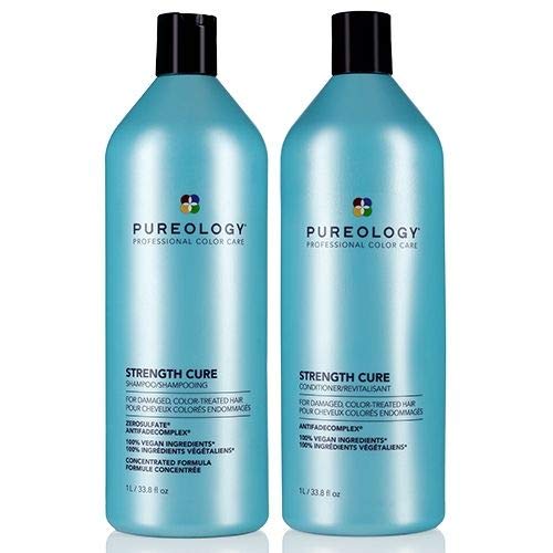 Pureology Strength Cure Shampoo 1000 ml & Conditioner 1000 ml Duo 2020