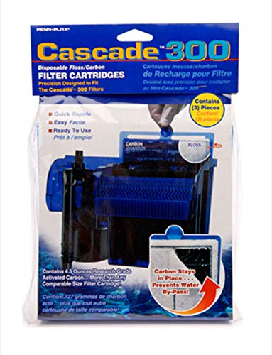 Penn-Plax Cascade 300 GPH Filter-Kartuschen, 3er Pack