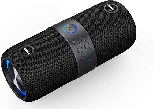 M2 TEC Tragbarer Lautsprecher Musikbox Bluetooth Premium Subwoofer Boombox Radio USB Tragegurt