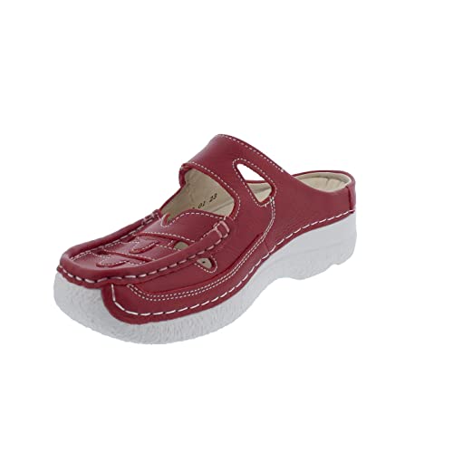 Wolky, Roll Clog, Talaria Nappa Leather, Red Summer, 0623420-570, Größe 39 EU