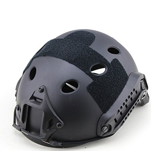 OAREA Advanced Version Tactical Fast PJ-Helm mit Maske ABS Molle Military Airsoft Paintball