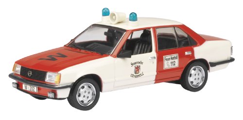 Schuco 450342600 - Opel Rekord E, Feuerwehr Wuppertal, Sammlermodell, 1:43