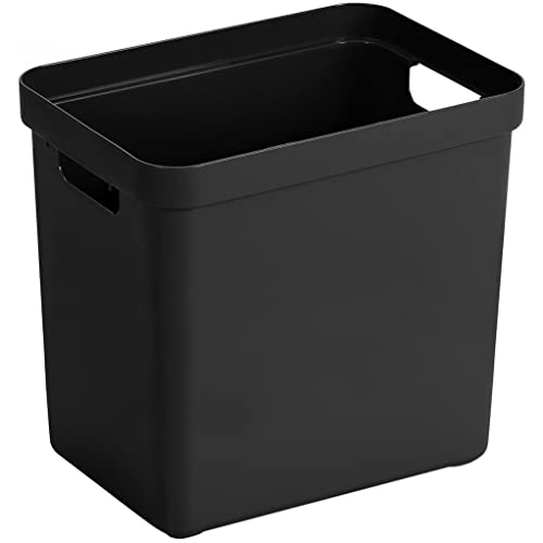 2 Stück - SUNWARE Sigma Home Box - 25,0 Liter, ohne Deckel, 35,3x 25,2 x 36,3cm - schwarz