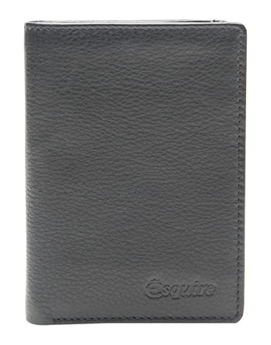 Oslo Kreditkartenetui RFID Leder 7,5 cm Esquire schwarz