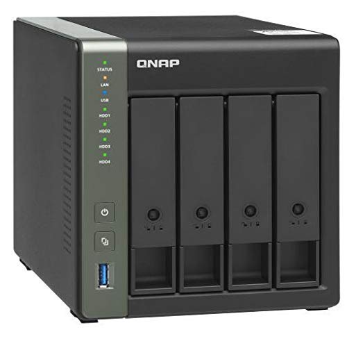 QNAP TS-431X3-4G 4-Bay 16TB Bundle mit 4X 4TB Red WD40EFAX