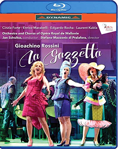 Rossini: La Gazetta (Lüttich, 2014) [Blue-ray] [Blu-ray]