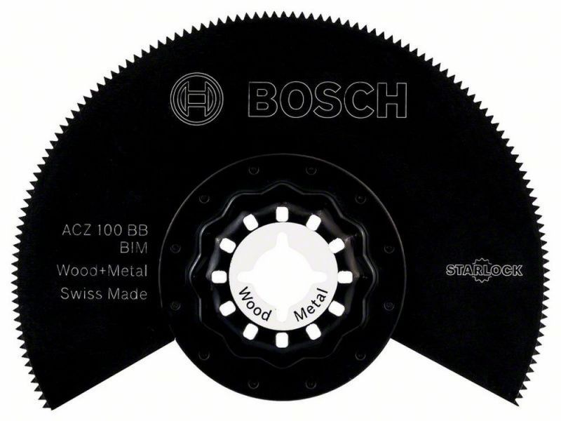 Bosch BIM Segmentsägeblatt ACZ 100 BB, Wood and Metal, 100 mm, 1er-Pack 2608661633