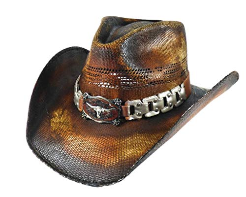 Dallas Hats Cowboyhut Strohhut Rusty LH Gr. S - XL (XL)
