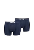 Levi's Herren Solid Basic Boxer, Navy, M