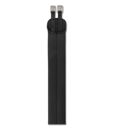 Waldhausen Sattelgurt, schwarz, 125 cm, schwarz, 125 cm
