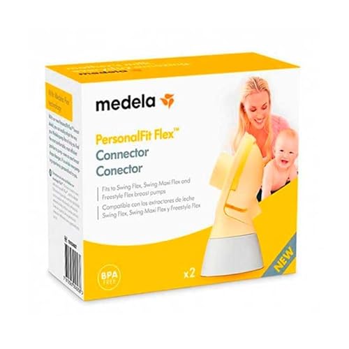 Medela Flex Connector für PersonalFit Flex Brusthauben - Zubehör für Milchpumpe Swing Flex und Swing Maxi Flex (Spanische Version)