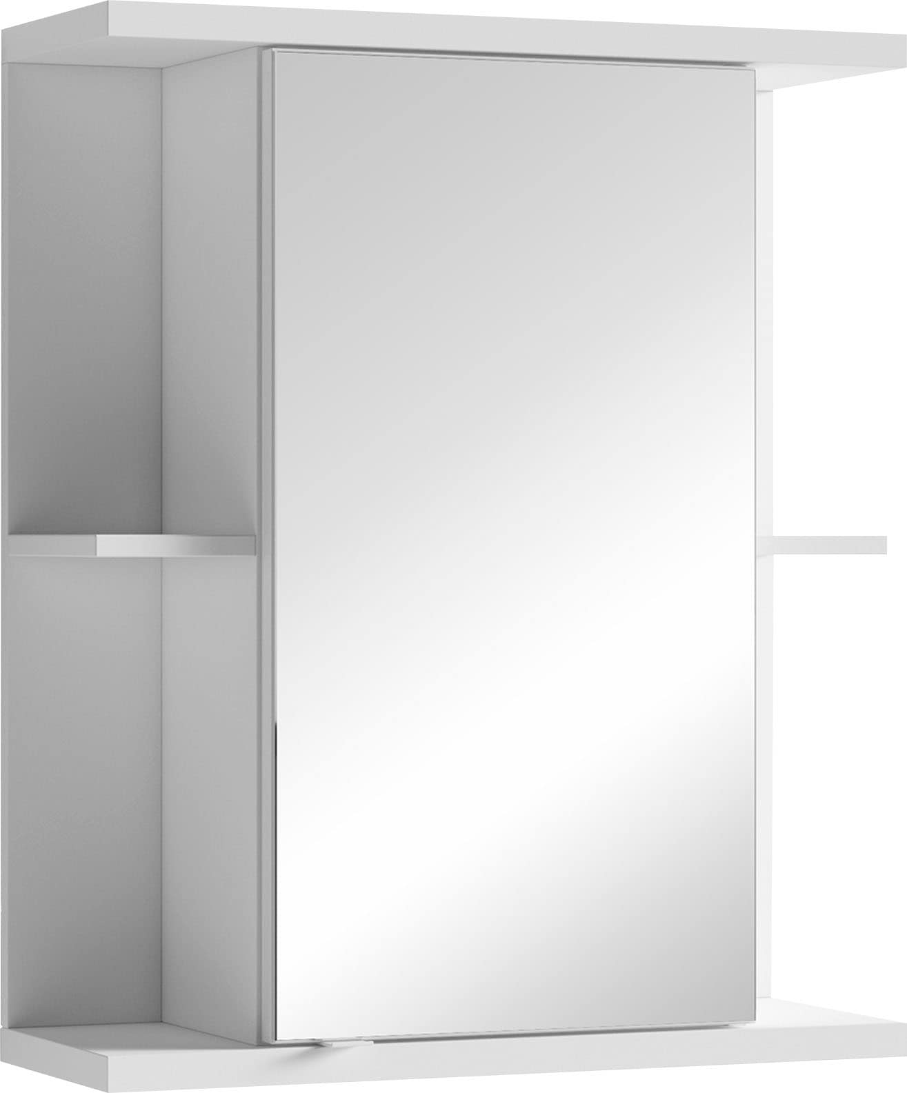 byLIVING Spiegelschrank "Nebraska", Breite 60 cm, mit großer Spiegeltür und viel Stauraum