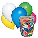 SUSY CARD Luftballons, farbig sortiert, 500 Stück
