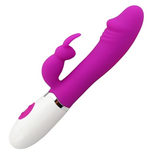 Vibrator G-Punkt-Kaninchen-Vibratoren, realistischer Dildo-Vibrator, 10-Modus-Stimulator, Vagina, erotisches Sexspielzeug für Frauen, Masturbator