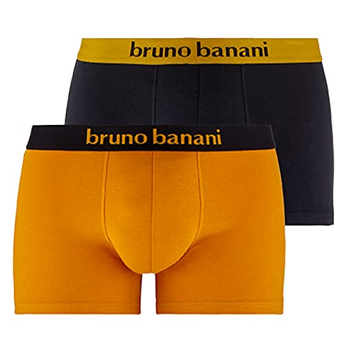 bruno banani - Flowing - Short / Pant - 2er Pack (M Goldgelb / Schwarz)