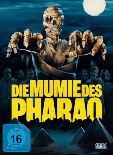 Die Mumie des Pharao - Limitiertes Mediabook auf 222 Stück - Cover B (Blu-ray + DVD)
