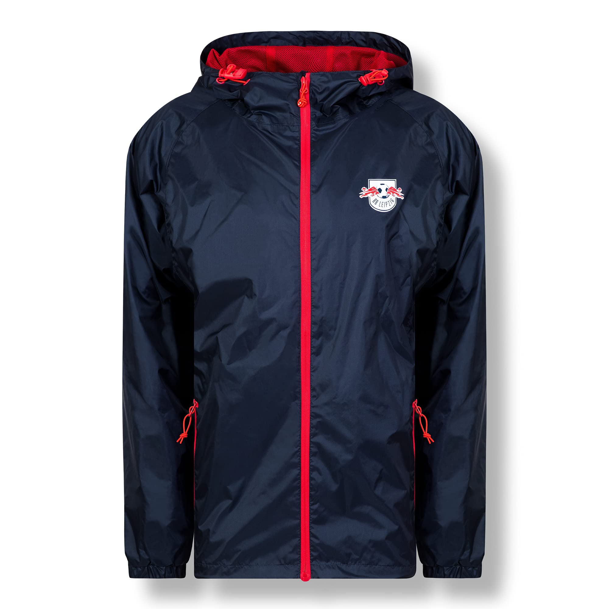 RB Leipzig Club Rain Jacket, Unisex Large - Original Merchandise