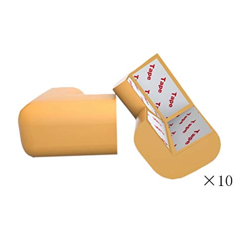 AnSafe Sicherheitseckenschutz, 20er Packung Mit 20 Stück Starkem Klebstoff for Tischeckenmöbel (8 Stück) (Color : Wood)
