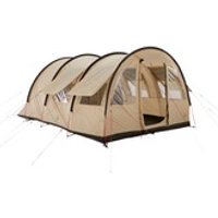 Grand Canyon Helena 5 - Tunnelzelt für 5 Personen | Familien-Zelt/Gruppen-Zelt mit Zwei Schlafbereichen | Mojave Desert (Beige)