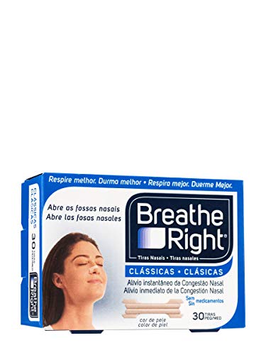 Breathe Right Nasenstreifen, 30 Stück
