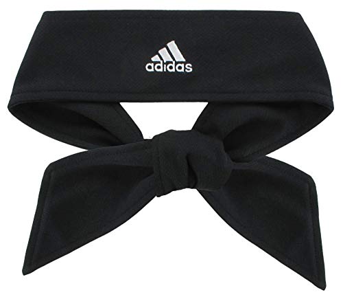 adidas Tennis Tie II Haarband, Unisex Herren, 5136701, schwarz/weiß, Einheitsgröße