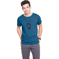 Chillaz Herren Solstein Peace T-Shirt, Dark Blue, S