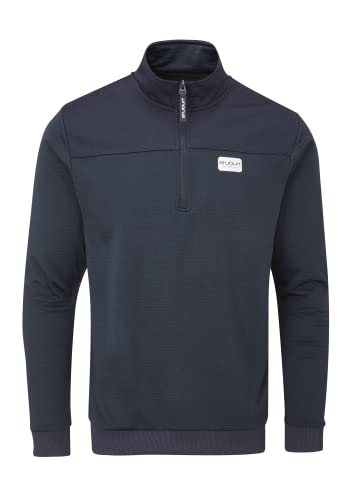 Stuburt Golf - Active-Tech Zip Neck Top - French Navy - Medium