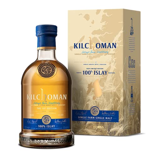 Kilchoman 100% Islay The 10th Edition 50% Volume 0,7l in Geschenkbox Whisky