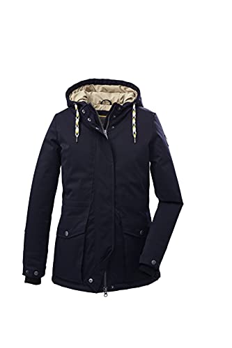 G.I.G.A. DX Damen Casual Funktionsjacke/ Outdoorjacke mit Kapuze - GW 65 WMN JCKT, dunkelnavy, 40, 37670-000