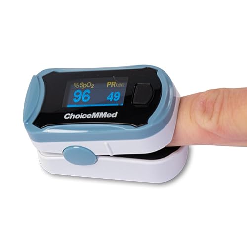 ChoiceMMed Fingerspitzen Pulsoximeter, Purpur, MD300C29, Blau, Oximeter zur schnellen Messung der Herzfrequenz und Sauerstoffsättigung (SpO2), einfach und langlebig physiologisch Überwachungsgerät
