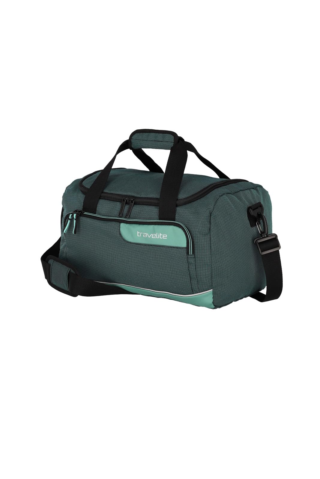 Travelite Reisetasche Handgepäck, Weekender, nachhaltig, VIIA, leichte kleine Reisetasche aus recyceltem Material für Urlaub und Sport, 40 cm, 23 Liter