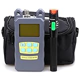 FTTH Fiber Tool Kit 3packs in One 30mW Visual Fault Locator Fiber Optic Cable Optical Power Meter -70dBm~+10 dBm With Empty Fiber Tool Bag by Cruiser