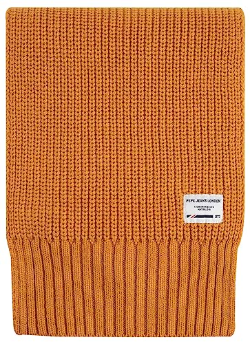 Pepe Jeans Jungen Johnny Scarf, Yellow (Ochre Yellow), M