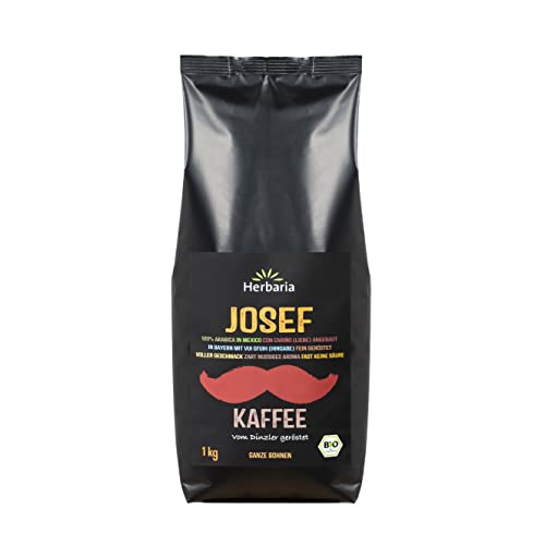 Herbaria "Josef" Kaffee ganze Bohne, 1er Pack (1 x 1 kg) - Bio
