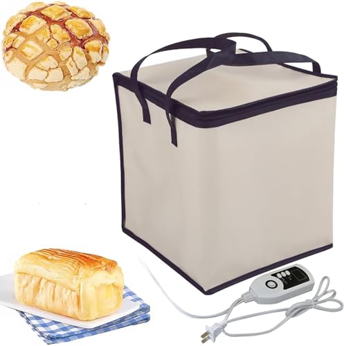 Faltteig-Gärbox, Sauerteigbrot-Werkzeugset, 1–60 °C genaue Temperaturregelung, Softcase-Joghurt-Maker, Natto-Brot-Gärungstasche, 27,9 cm