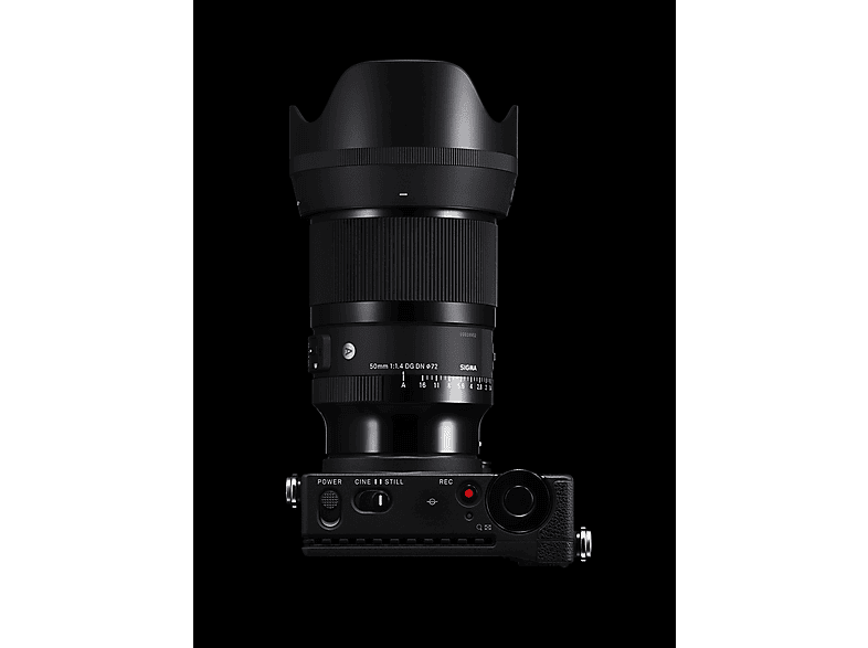 SIGMA 315965 50 mm - f./1.4 (Objektiv für Sony E-Mount, Schwarz)