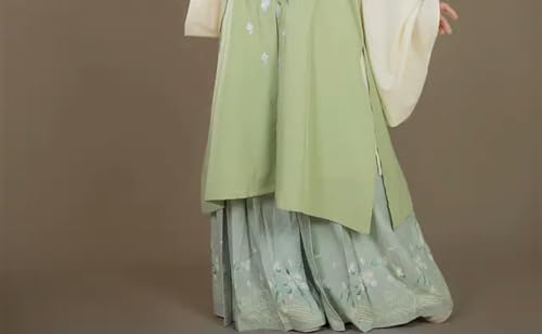 AJOHBM Ming-Dynastie Han Fu Kleidung für Damen, Feen-Volkstanz-Kostüm, orientalisch, alte Prinzessin, Cosplay-Anzug