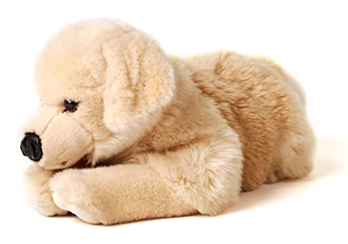 Uni-Toys - Golden Retriever, liegend - 43 cm (Länge) - Plüsch-Hund, Haustier - Plüschtier, Kuscheltier