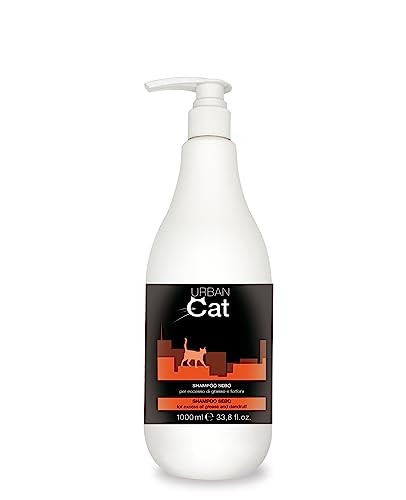 Urban Dog CAT Shampoo 03 Seboregulierend 1000ml | Shampoo speziell für Katzen mit überschüssigem Fett und Schuppen