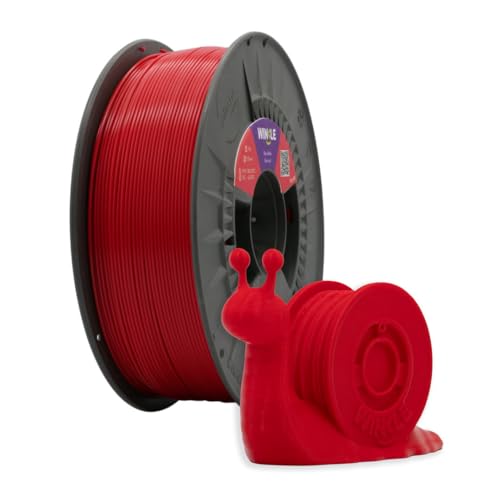 Winkle PLA HD 2,85 mm Teufelrot Filament für 3D-Druck, 1000 kg Spule