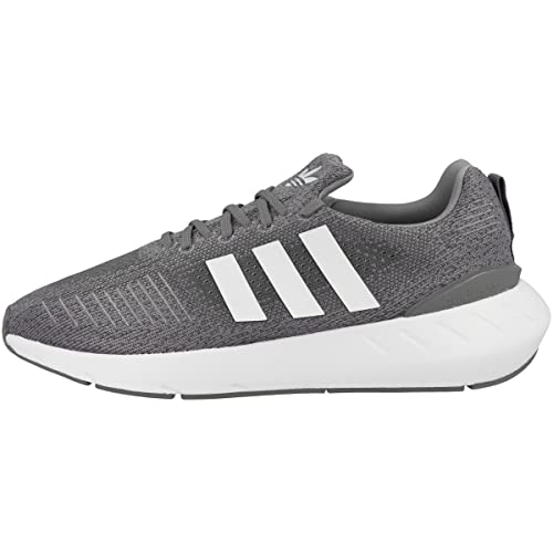 adidas Herren Swift Run 22 Sneaker, Grey/Cloud White/Grey, 41 1/3 EU
