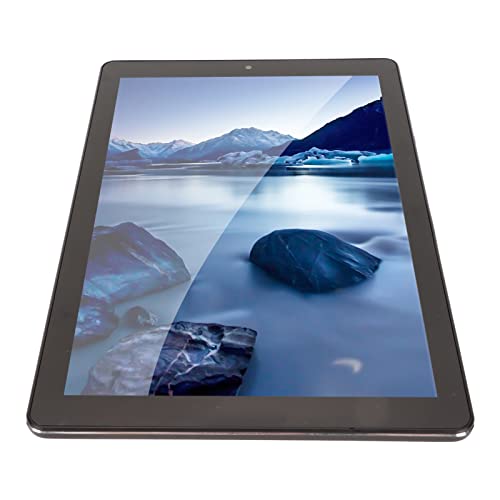 AMONIDA Tablet, Hinten 13MP HD Tablet 100-240V Vorne 5MP Schwarz 1960x1080 (EU-Stecker maximal 30 W)