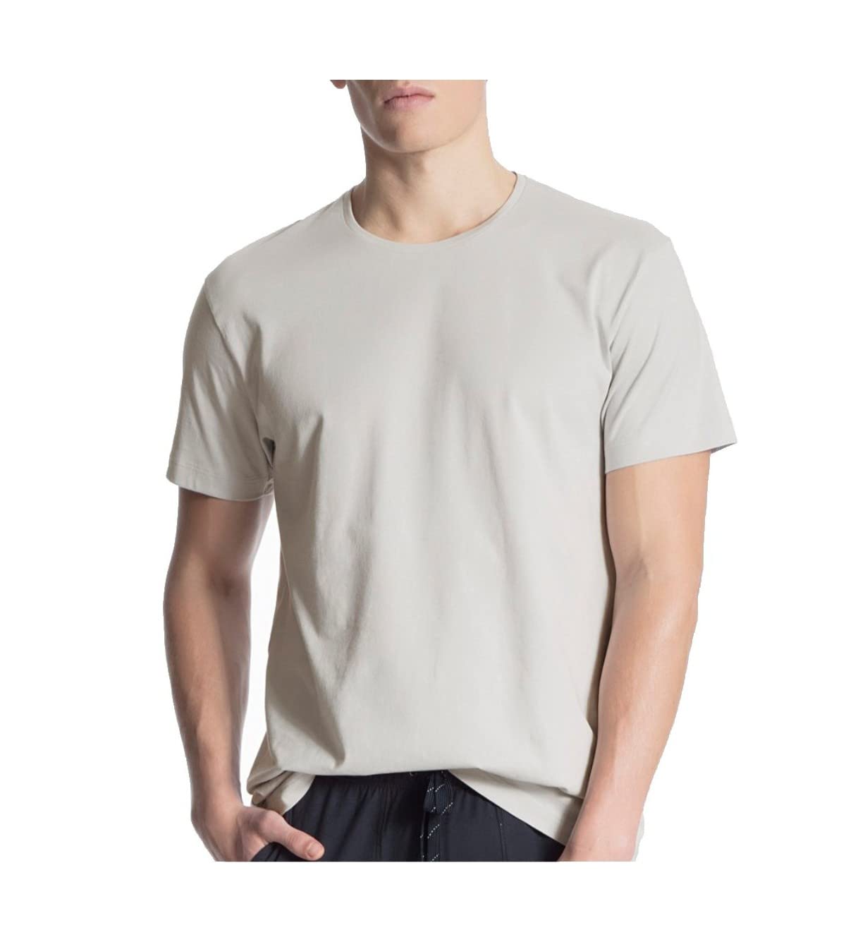 CALIDA Remix Basic Sleep Kurzarm-Shirt, Rundhals Herren