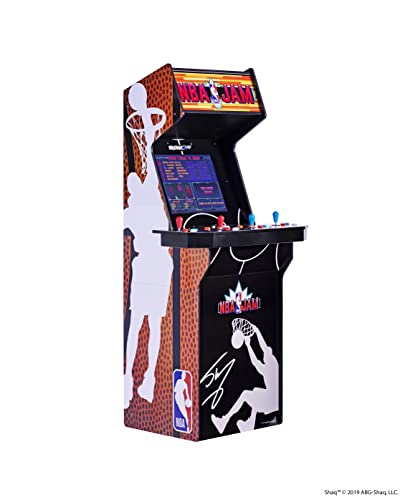 Arcade1Up NBA JAM™ SHAQ EDITION - riseless Design 19 Zoll Bildschirm mit Deckschutz