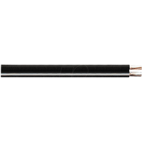 TME KL3-50 SRL - Lautsprecherkabel 2x2,5mm², schwarz, 50m-Spule