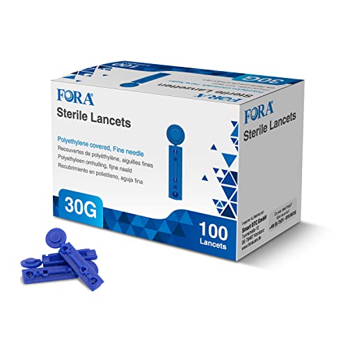 Sterile lancets 30G (100pcs) x6